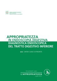 Appropriatezza in Endoscopia Digestiva - Policlinico di Modena
