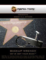 BACKUP WRENCH - Rapid-Torc
