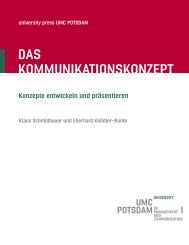 DAS KOMMUNIKATIONSKONZEPT Konzepte ... - Talpa-Verlag