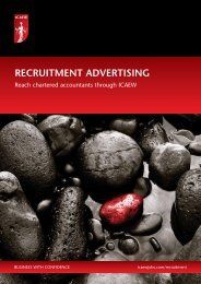 ICAEW recruitment 2012 media pack