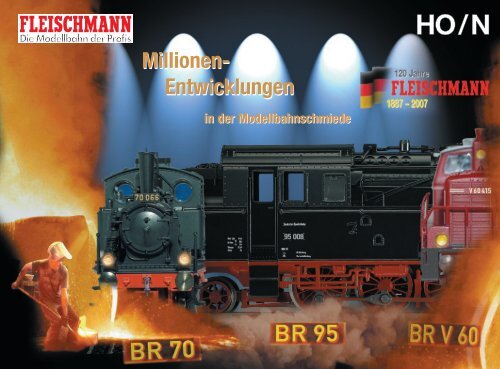 Millionen- Entwicklungen Millionen- Entwicklungen - Fleischmann-HO