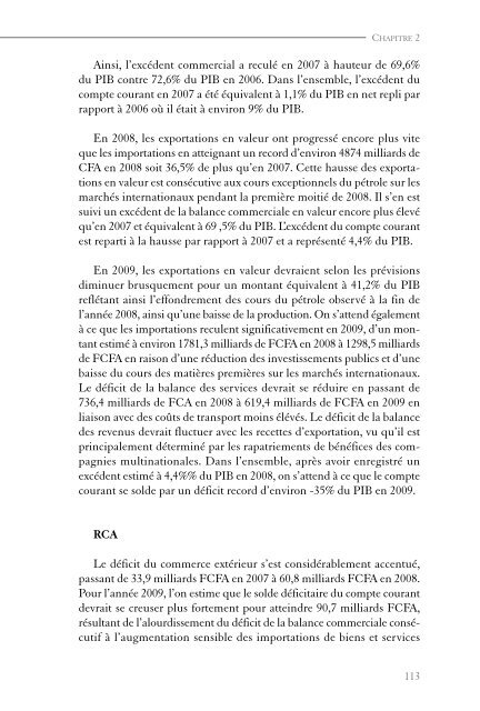 les Ã©conomies de l'afrique centrale - United Nations Economic ...