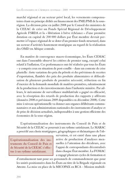 les Ã©conomies de l'afrique centrale - United Nations Economic ...