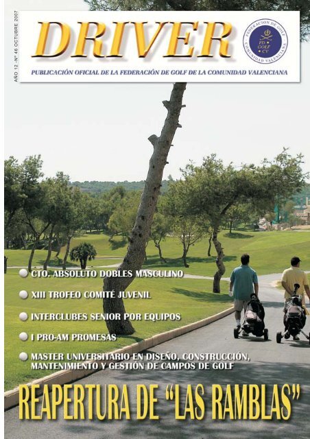 Numero 46 - FederaciÃ³n de Golf de la Comunidad Valenciana