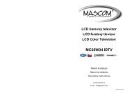 MC26W34 IDTV - Mascom