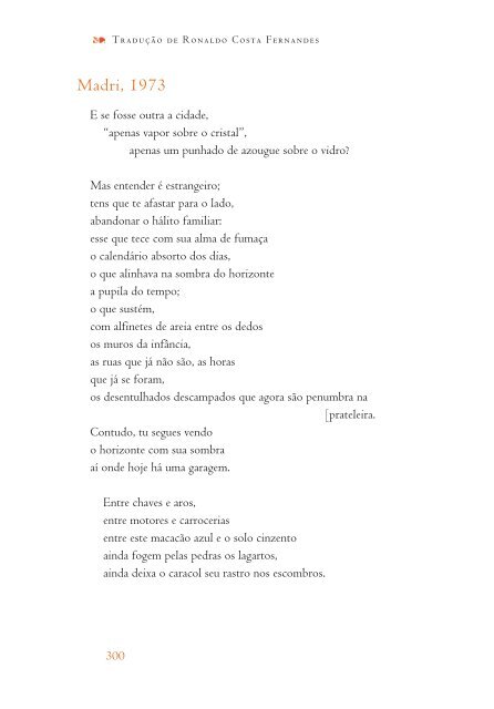 Poesia Estrangeira - Academia Brasileira de Letras