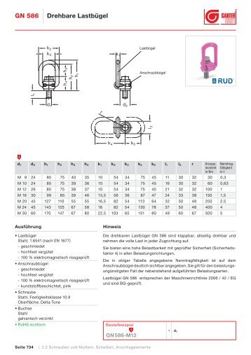 Normblatt GN 586 PDF - Ganter