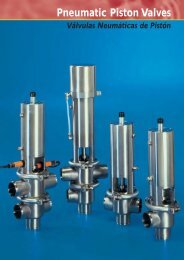 Pneumatic Piston Valves 316L VÃ¡lvulas NeumÃ¡ticas de ... - inducom