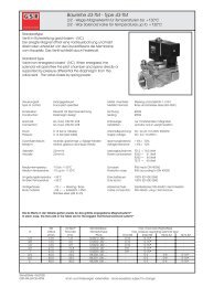 Datenblatt - GSR Ventiltechnik