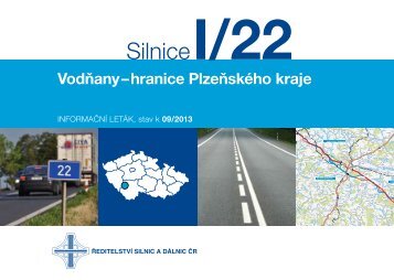 Silnice I/22 VodÅany-hranice PlzeÅskÃ©ho kraje - ÅeditelstvÃ­ silnic a ...