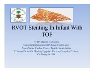 RVOT Stenting In Infant With TOF