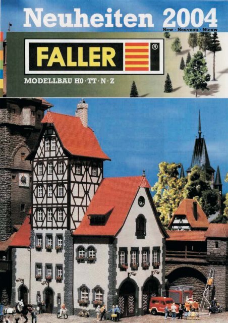 Novedades Faller 2004 - Railwaymania.com