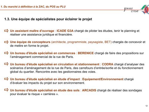 projet - Joinville-le-Pont