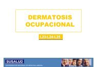 DERMATOSIS OCUPACIONAL