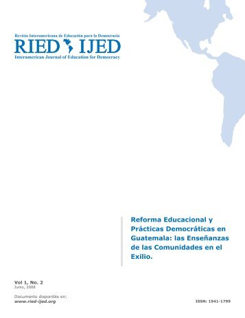 Reforma Educacional y Prácticas Democráticas en Guatemala: las ...