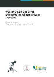 Wunsch Oma & Opa BÃ¶rse Ehrenamtliche Kinderbetreuung