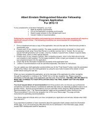 Appendix I - Triangle Coalition For Science And Technology Education