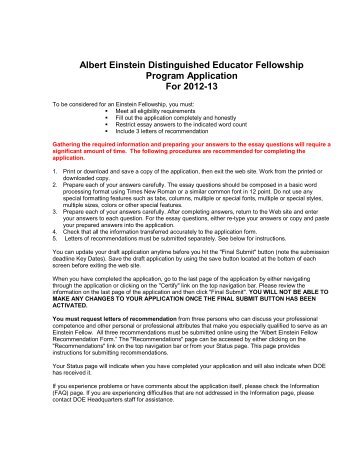 Appendix I - Triangle Coalition For Science And Technology Education