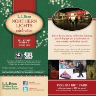 Free $10 GiFt Card with purchase of $50 or more! - L.L. Bean