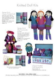 knitted doll kits - AK Traditions