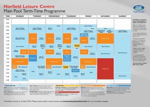 Horfield Leisure Centre - Everyone Active