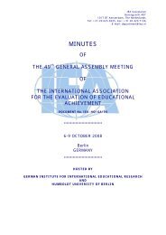 meeting minutes - IEA