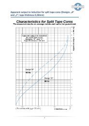 characteristics - Waasner