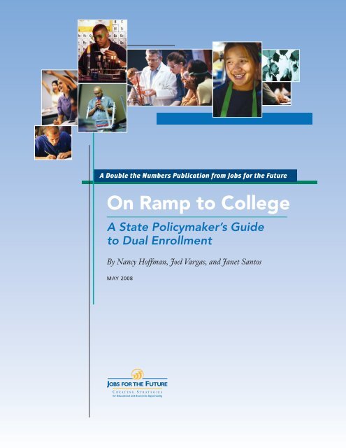 On Ramp to College - Jobs for the Future