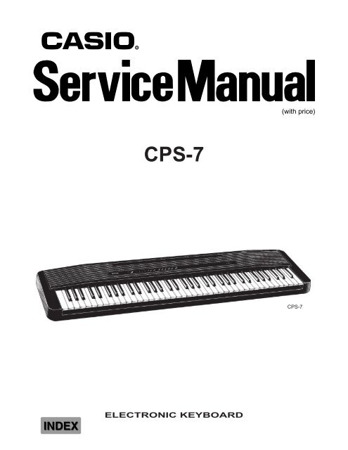 piano casio cps 7