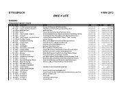 BIKE 4 LIFE - Races Information Services