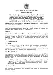 PROCESO 96-IP-2005 - Intranet - Comunidad Andina