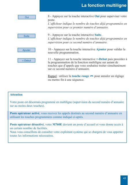 Guide utilisateur M760E Poste opÃ©rateur - Atelsys