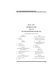 Day Care Centre Regulations 1999.pdf - Bermuda Laws Online