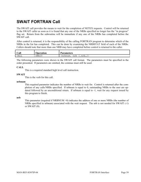 SDISC Assembler Call - NetEx