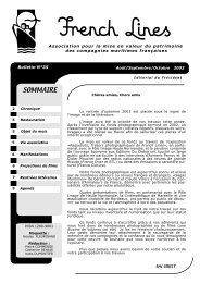 bulletin 35 au format pdf - French Lines