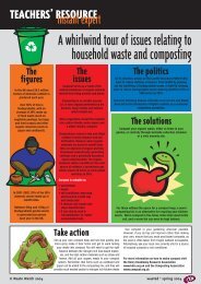 organic waste - pdf 1mb - Recyclezone