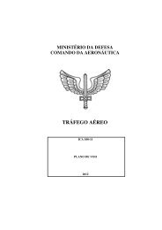 TRÃFEGO AÃREO - Tarifas de NavegaÃ§Ã£o AÃ©rea - DECEA