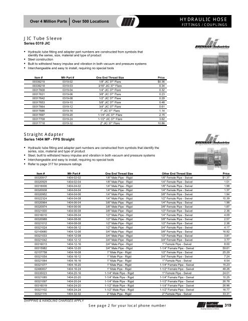 Hydraulic Hose - Motion Industries