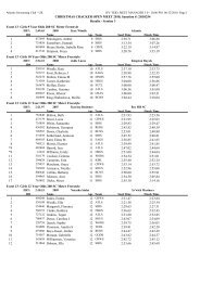 Session 3 - Atlantis Swimming Club