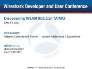 B-7 Discovering WLAN 802.11n MIMO - Sharkfest - Wireshark