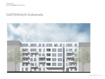 GARTENHAUS Krüllsstraße - Das WOHNPORTAL Berlin!