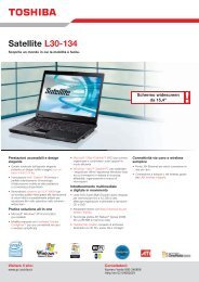 Satellite L30-134 - Toshiba