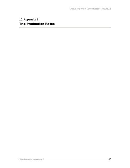 Travel Demand Model - OKI