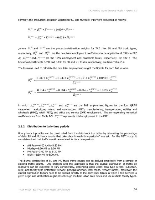 Travel Demand Model - OKI