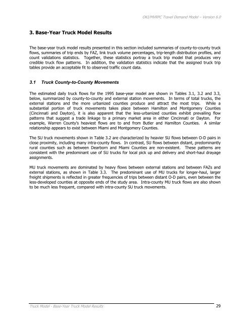 Travel Demand Model - OKI