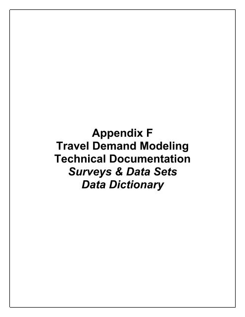 Travel Demand Model - OKI