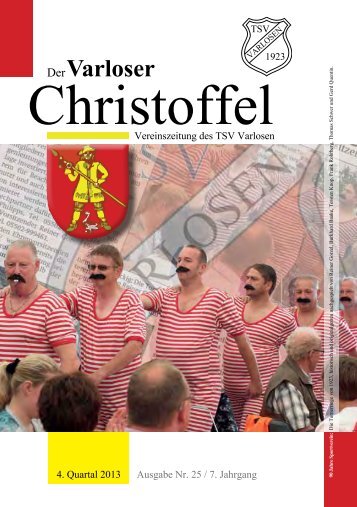 Christoffel Nr. 25, 4. Quartal 2013 - und Crosslauf in Varlosen