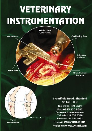 1 joint surgery - Veterinary Instrumentation