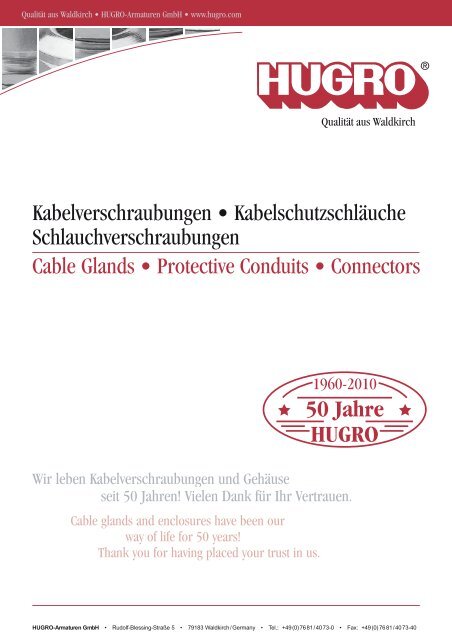 Kabelverschraubungen â¢ KabelschutzschlÃ¤uche ... - AP Technology