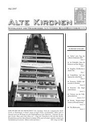 AlteKirchen Mai 2007.pub - Förderkreis Alte Kirchen Berlin ...